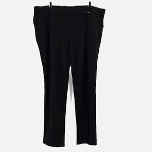 Emporio Armani Modal Straight Leg Track Pants in Black - NWOT - Size 3XL